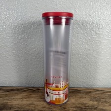 NEW STARBUCKS You Are Here Sevilla Plastic Coffee Tumbler 16floz/473ml picture