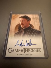 2012 GOT Aidan Gillen Petyr Baelish Littlefinger Autograph picture