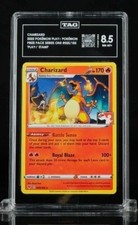 TAG 8.5 Graded Charizard 025/185 - Play Pokémon Prize Pack Series One (2022) picture