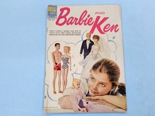 VINTAGE 1962 BARBIE and KEN Comic # 1 ~ FIRST ISSUE ~ DELL Mattel Barbie Doll picture