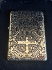 RARE Zippo Lights Armor 5-side Constantine in velvet Box picture