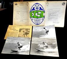 1970 Lot of ECSC Surfing Virgina Beach, VA EAST COAST SURFING CHAMPIONSHIPS picture