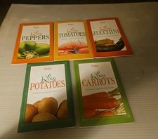 2003, Harvest Time Recipe Booklets Lot Of 5 Vegetables By Reader's Digest  picture