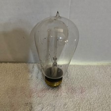 Antique EDISON Licensed - Patented 1909 - Light Bulb - picture