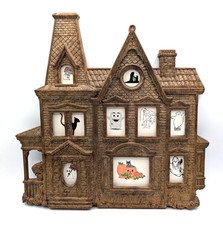Vintage SYROCO #9270 Victorian Gothic House Picture Frame Halloween Unique RARE picture