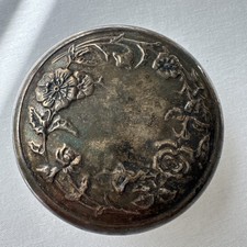 GORHAM Silver-plated Trinket Box 1950's picture