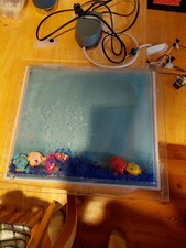 Feeding Frenzy ultracade Arcade Side Fish Tank With Lights picture