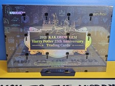 2026 Kakawow Gem Harry Potter 25th Anniversary Trading Cards Hobby Box - NEW picture