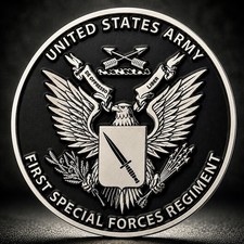1st Special Forces Regiment Challenge Coin De Oppresso Liber Green Beret picture
