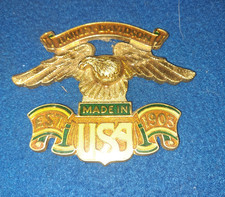 HARLEY DAVIDSON OEM MADE IN USA EMBLEM medallion METAL picture
