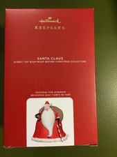 Hallmark Keepsake Ornament Nightmare Before Christmas storytellers Santa Claus picture