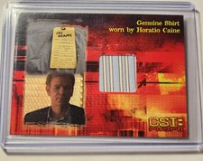 CSI Miami Costume Relic Card Shirt Worn By David Caruso -  Horatio Caine picture