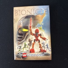 Vintage Walmart LEGO Technic Bionicle Promo Pin Back Button Early 2000s picture