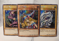 Set: Blue-Eyes White Dragon + Dark Magician + Girl - Secret (Starry Night Art) picture