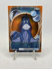 2026 Topps Chrome Disney #102 Eeyore /25 (Orange Refractor) picture