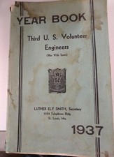 Third U.S. Volunteer Engineers War With Spain 1937 Yearbook Listings Meetings  picture
