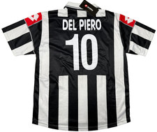 Vintage Juventus DEL PIERO 2000 2001 TELE+ Home Football Shirt *BNWT* LOT picture