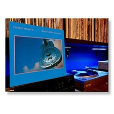DIRE STRAITS Brothers in Arms Classic Album 3.5 inches x 2.5 inche FRIDGE MAGNET picture