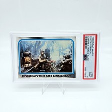 1980 Star Wars #242 Encounter on Dagobah PSA 9 Empire Strikes Back picture