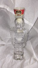 1997 Smirnoff Vodka Toy Soldier Nutcracker Glass Bottle Decanter 12.5