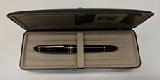 Vintage Montblanc Meisterstück No. 146 LeGrand Black Fountain Pen 18C Gold M Nib picture