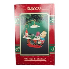 1995 The Night B 4 Mouse Bingo Treasury of Christmas Enesco Ornament SDB 134848 picture