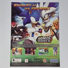 Sonic Rivals Sony PSP Fastest Print Ad/Poster picture