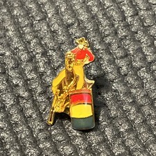 Horse Barrel Racing Texas Rodeo Lapel Hat Pin P8053 picture