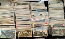 Approx 800 US View Vintage Postcards Large BULK Lot c1906-1960s picture