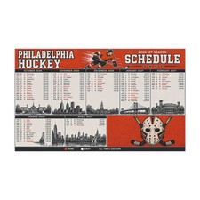Philadelphia Flyers 2026-2027 Season Schedule Refrigerator Magnet 7.5