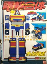 Bandai Change Robot Changer Robo Transformer Japan Vintage Toy Used picture
