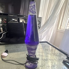 Vintage LAVA LAMP - Psychedelic Swirl - PURPLE - ICON - Haggerty picture