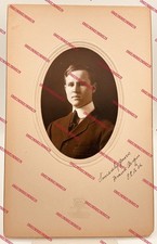 Frank Bergin Phillips Exeter 1906 Princeton Football Quarterback Signed Photo picture