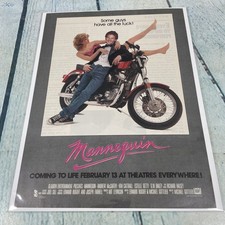 1987 Mannequin Movie McCarthy Vtg Print Ad/Poster Pinup Promo Art Magazine Page picture