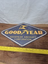 Goodyear Aircraft Corporation Metal Sign, F4U Corsair,  Goodyear Duck  SIG-0613 picture