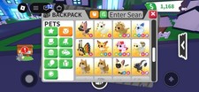 Roblox Adopt Me Pets Backpack Inventory - Neon Fly Ride Game Item/Asset picture