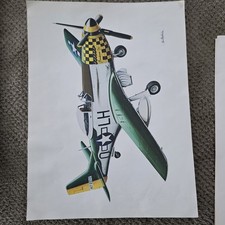 1979 Time Life Books WWII Aircraft Prints picture