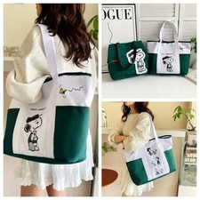 Starbucks x Snoopy Large-Capacity Tote Bag – Stylish Comic & House Prints - USA picture