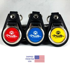 Keychain Fob Key Ring for Mazda Miata MX-5 in NA Colors (2-Pack) picture