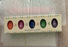 BIDEN 2024 SET of 5 WHITE HOUSE EASTER EGG PRESIDENT DOG SIGNATURE JOE DEMOCRAT picture