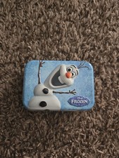 Vintage Olaf Frozen Mini Tin picture
