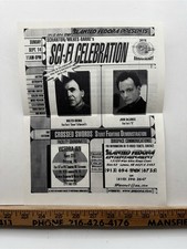 1997 Star Trek Sci-Fi Celebration Scranton Wilkes-Barre PA Flier Vintage picture