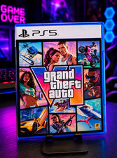 Grand Theft Auto 6 VI - GTA PS5 Cover Art with Disc Case｜NO GAME, Fan Made picture
