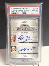 2013 Leaf Pop Century RIC FLAIR / ROAD WARRIOR ANIMAL Silver Auto /25 • PSA 10 picture