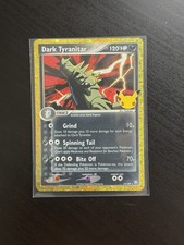 Pokémon TCG Dark Tyranitar 19/109 30th Anniversary Celebration MINT picture