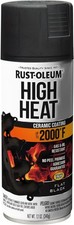High Heat Flat Black Automotive Spray Paint Oil Resistant Exhaust Engine Enamel picture