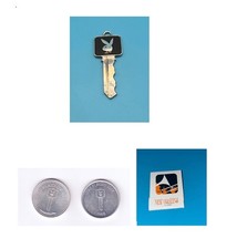 Vintage Playboy Club New Orleans Key #46189 1968 Token Matches 3 Pc Lot picture