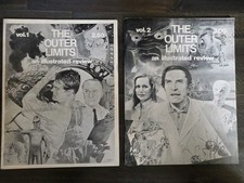 The Outer Limits Illustrated Review Vol 1 & 2 1977 1978 Rypel Sci-Fi Fanzine Lot picture