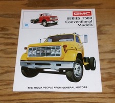 Original 1973 GMC 7500 Conventional Sales Brochure 73 Heavy Truck picture