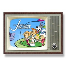 THE JETSONS Classic TV 3.5 inches x 2.5 inches Steel Cased FRIDGE MAGNET picture